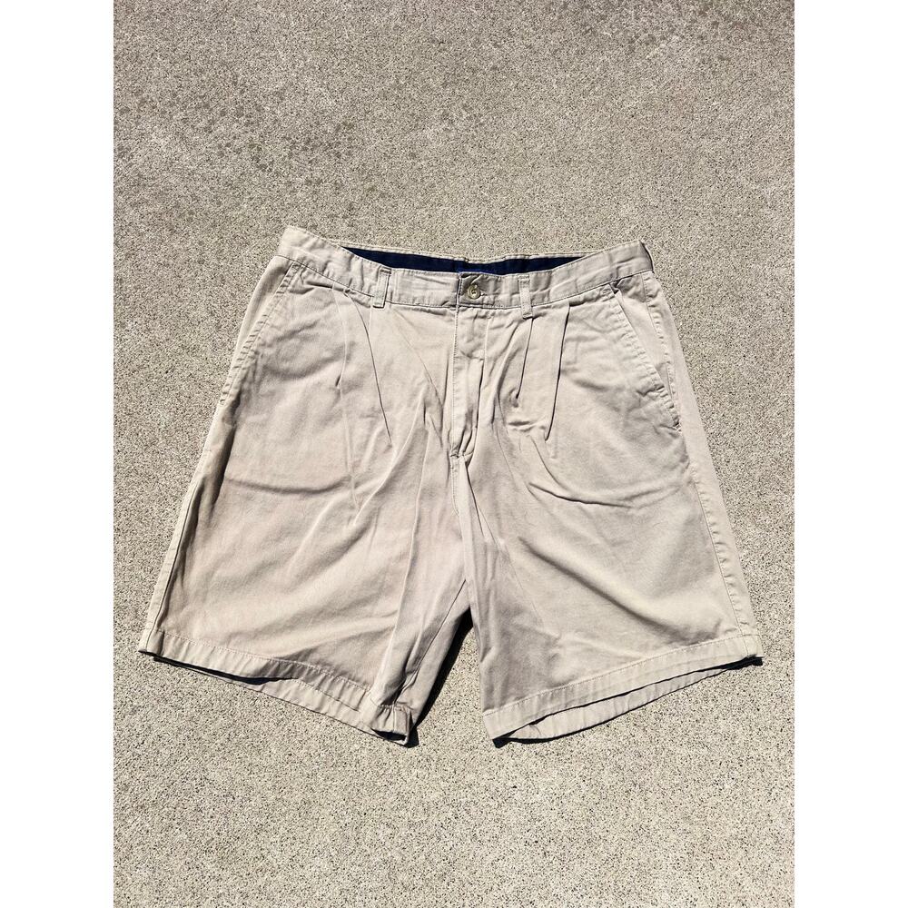Vtg Catalina Chino Shorts Men Size 34 Pleated Cotton‎ Casual Preppy Streetwear